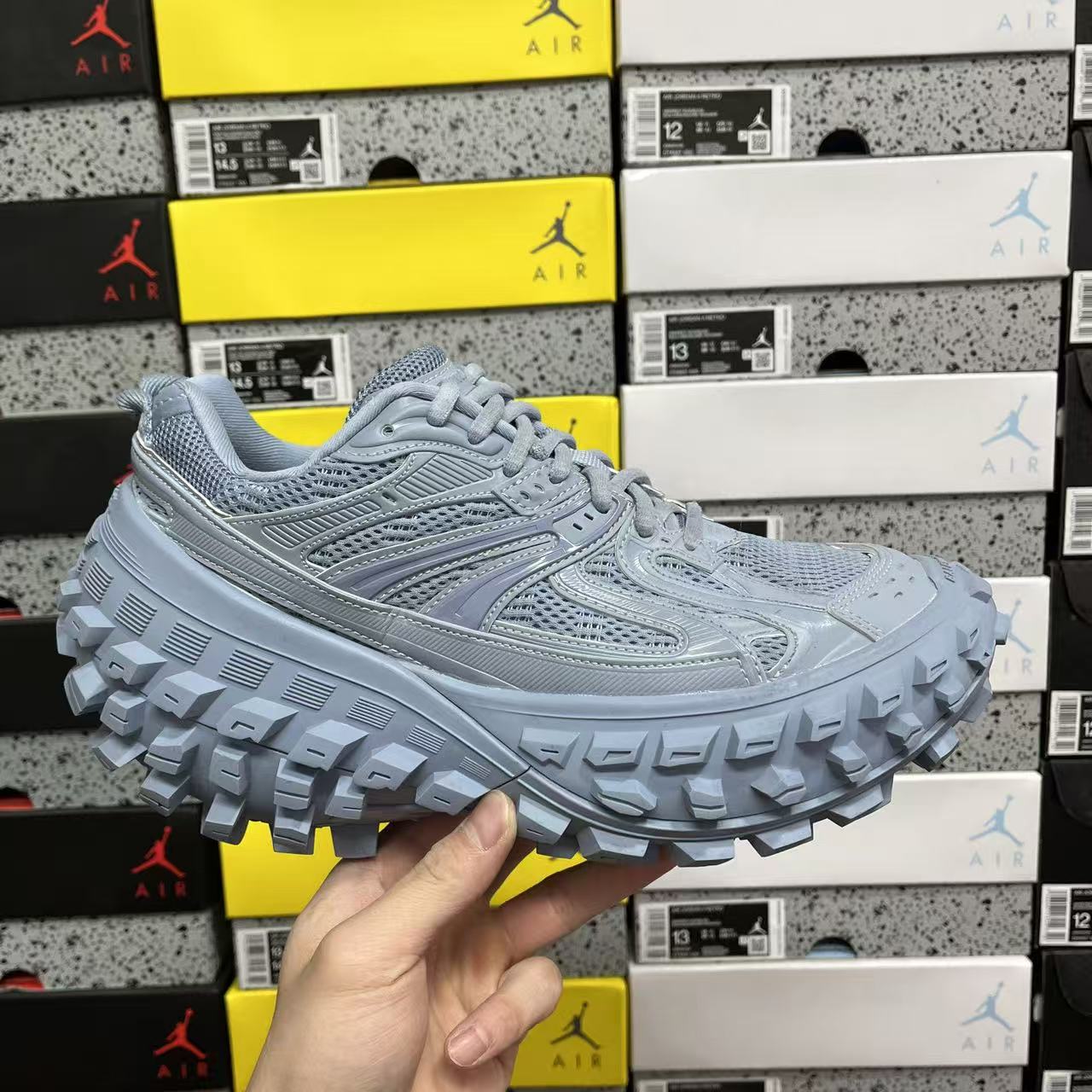 XA Batch-Balenciaga Defender Rubber Platform