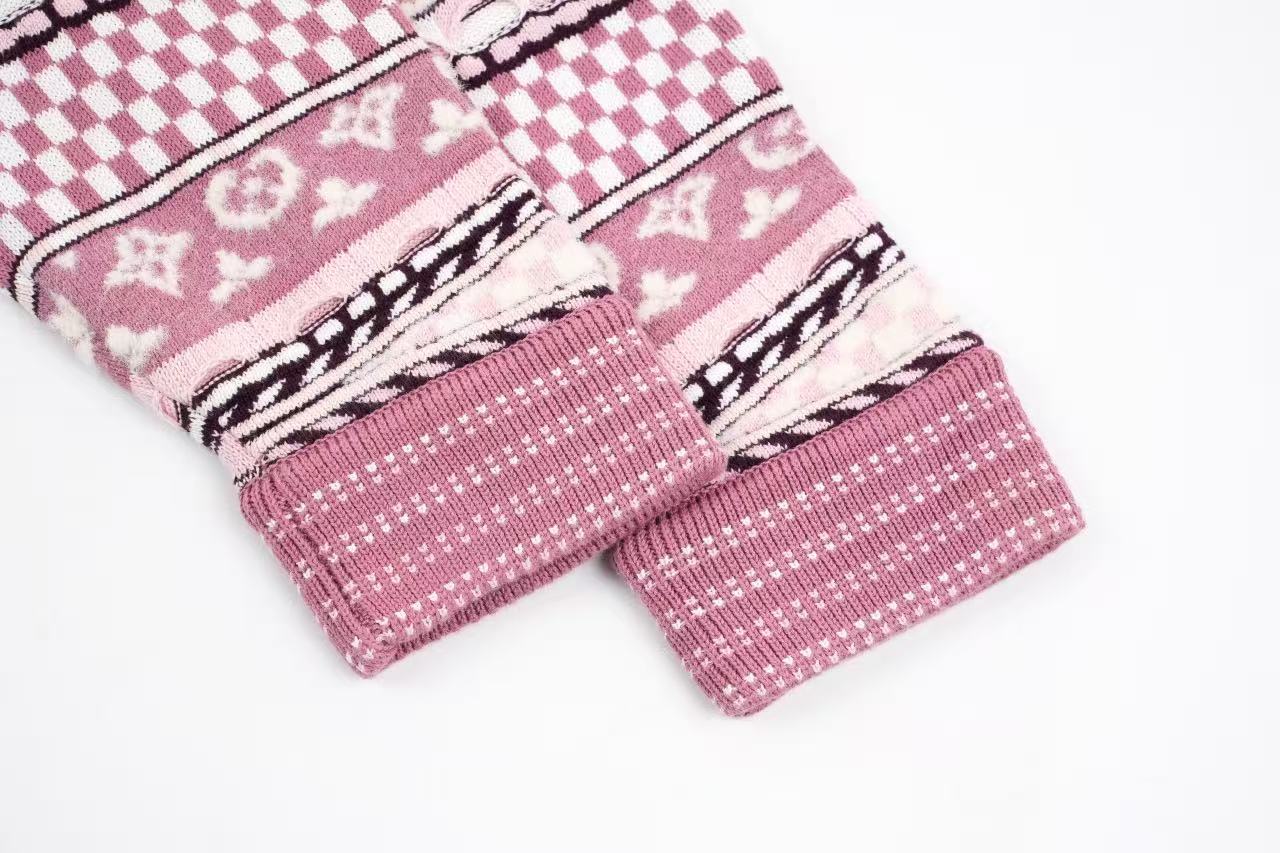 Louis Vuitton NigoMonogram Half-zip sweater Retail(ZP)VS Batch(大货)