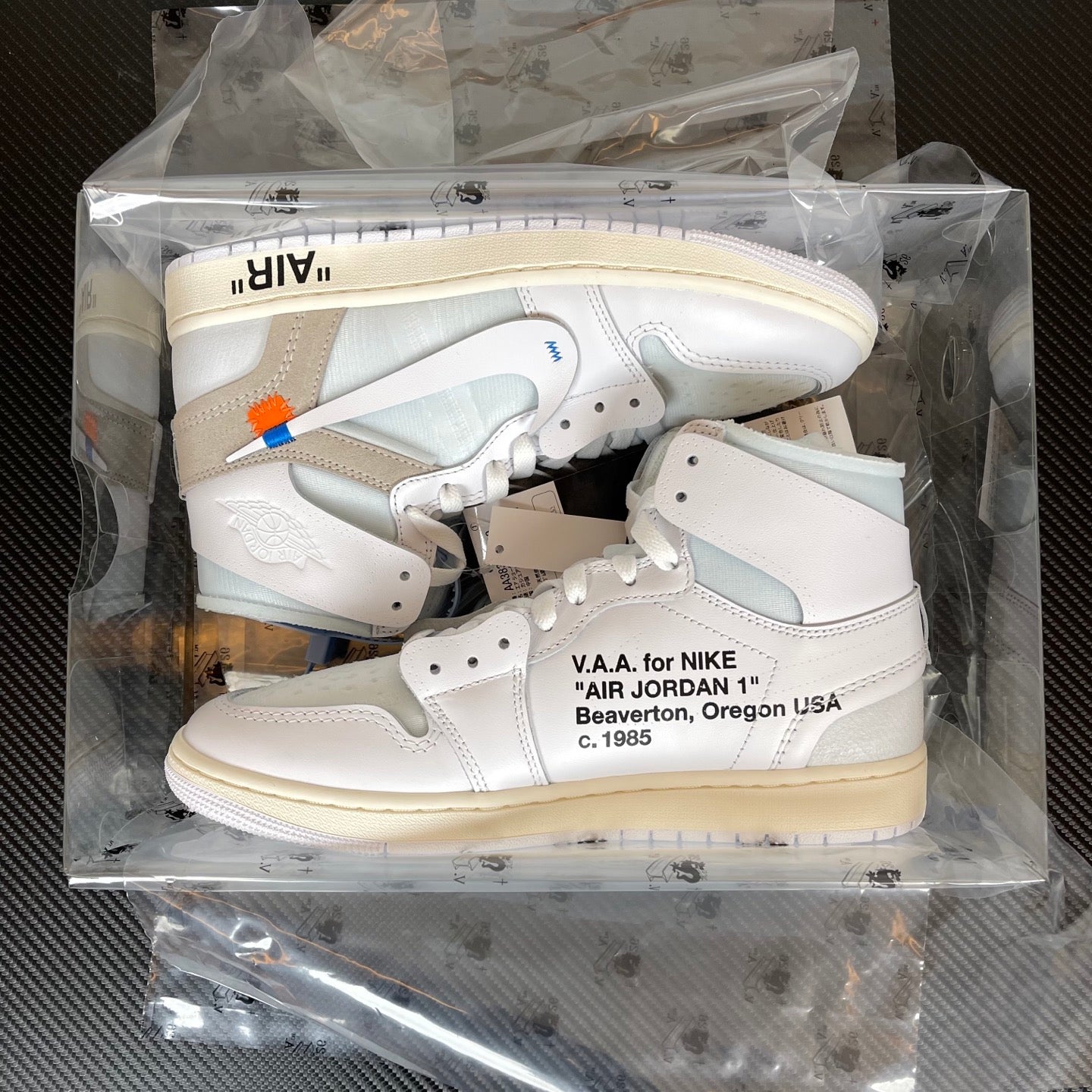 GX Batch-(2026)Jordan × Virgil Abloh Archive Alaska Air Jordan 1 High OG