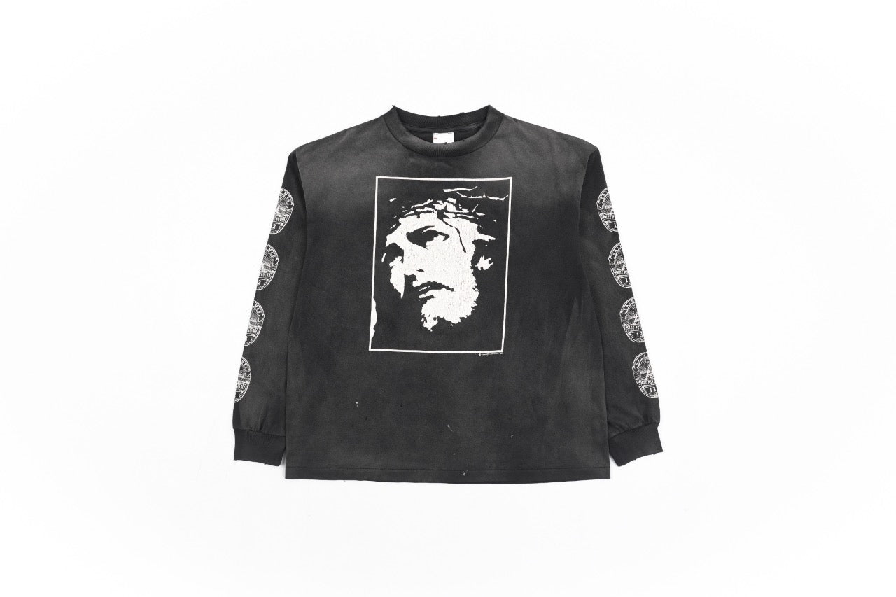 Saint Michael Long sleeve Retail(ZP)VS Batch(大货)