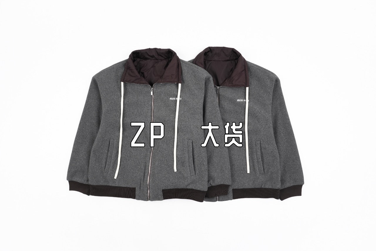 MiuMiu Reversible bomber jacket Retail(ZP)VS Batch(大货)