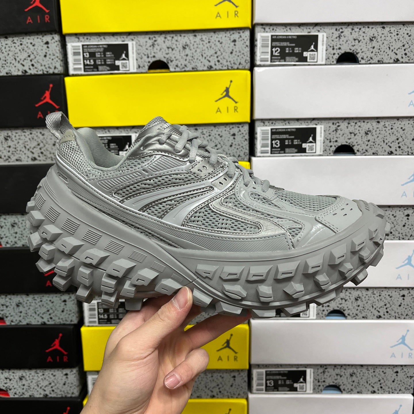 XA Batch-Balenciaga Defender Rubber Platform