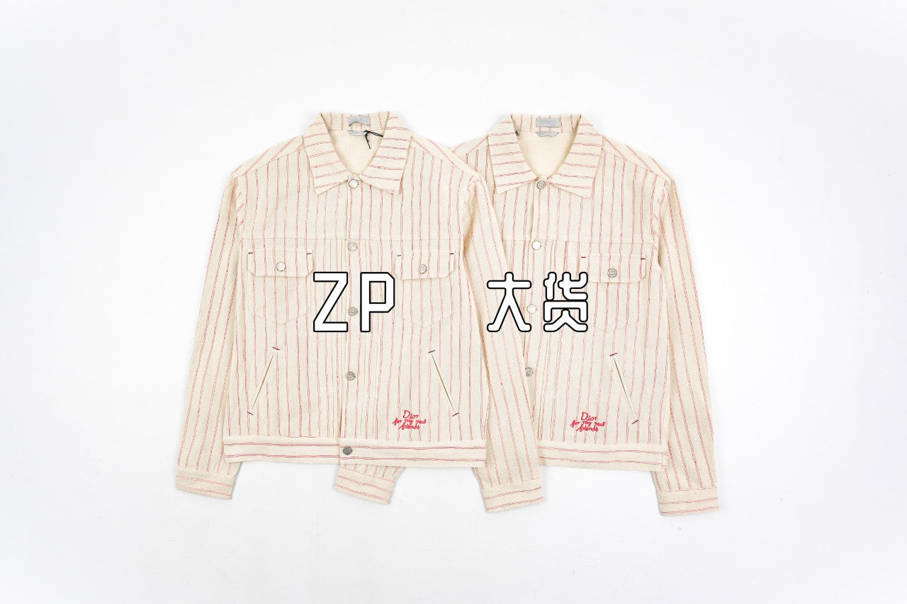 Dior 25FW Striped jacket Retail(ZP)VS Batch(大货)