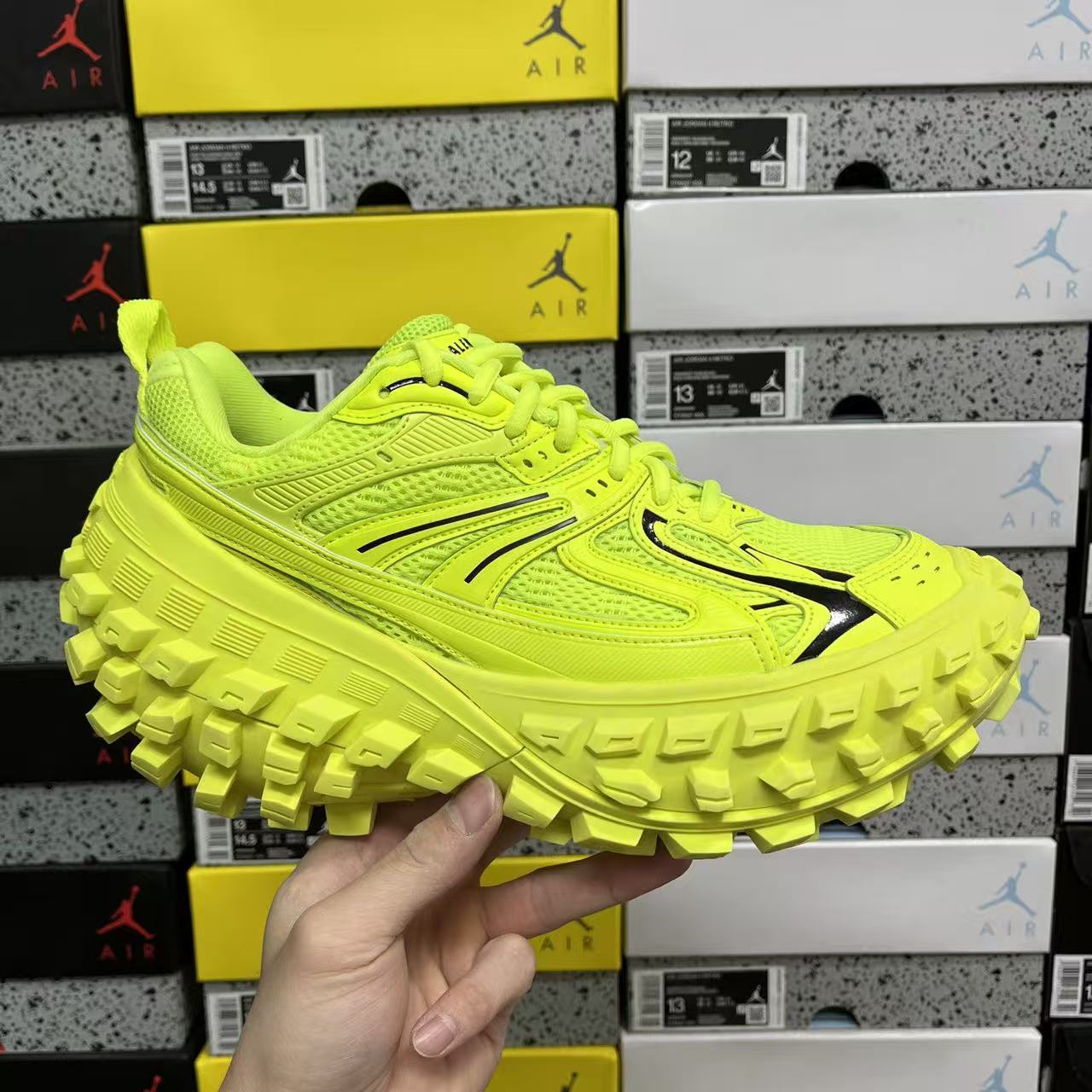 XA Batch-Balenciaga Defender Rubber Platform