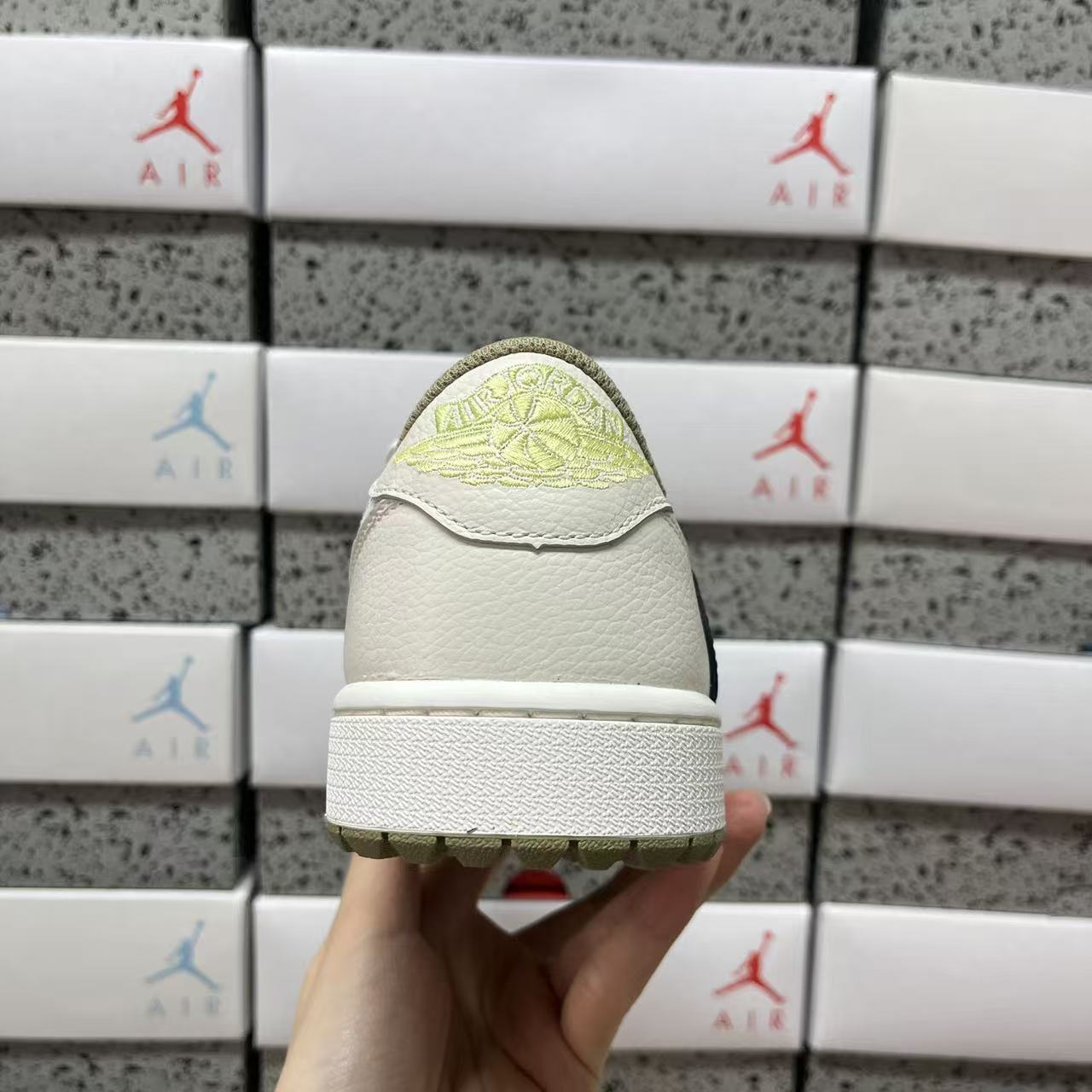 PK Batch-Air Jordan 1 × Travis Scott “Golf Olives”
