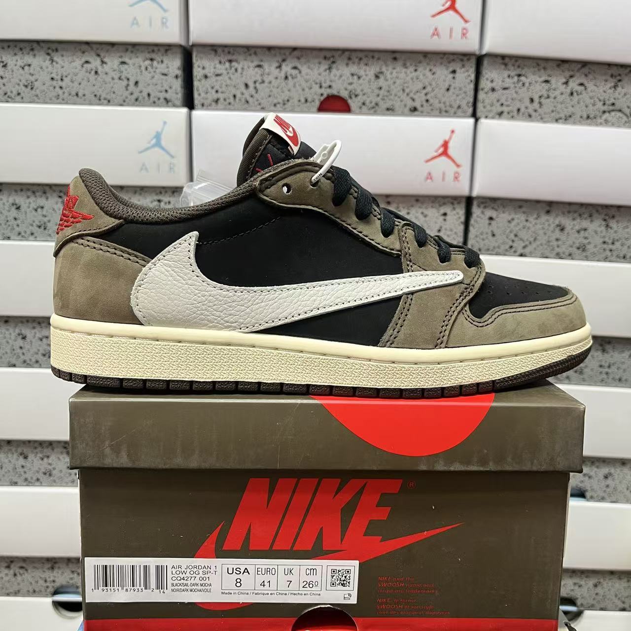 PK Batch-Air Jordan 1 × Travis Scott “Mocha”