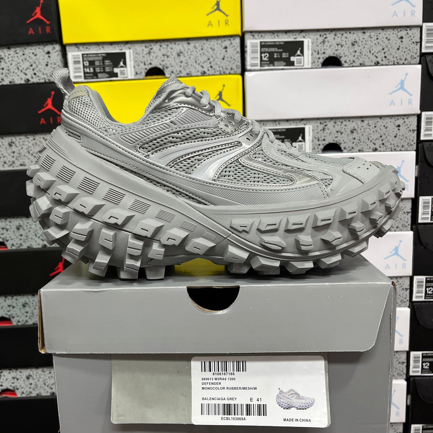 XA Batch-Balenciaga Defender Rubber Platform