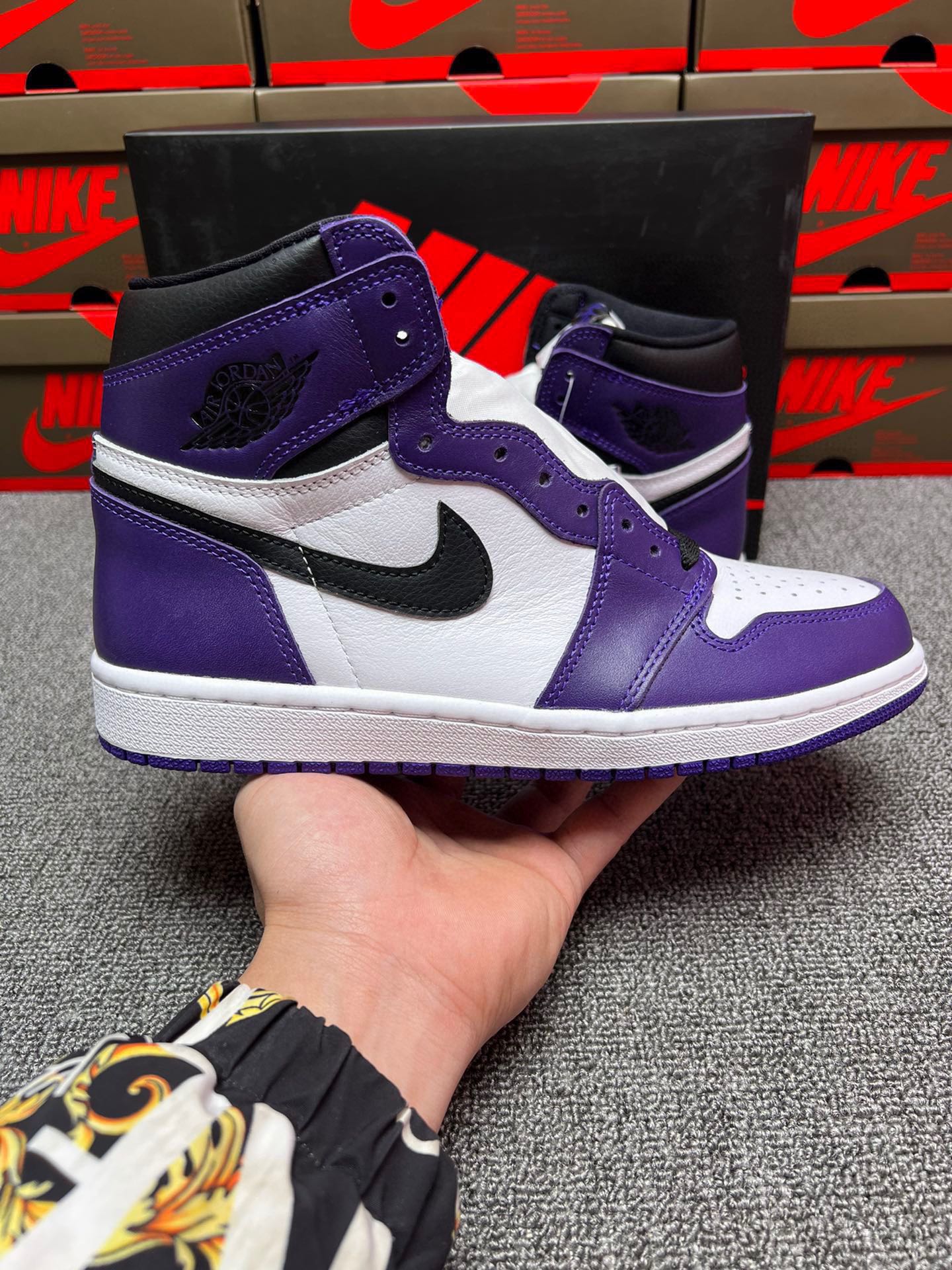 LJR Batch-Air Jordan 1 Retro High OG “Court Purple”