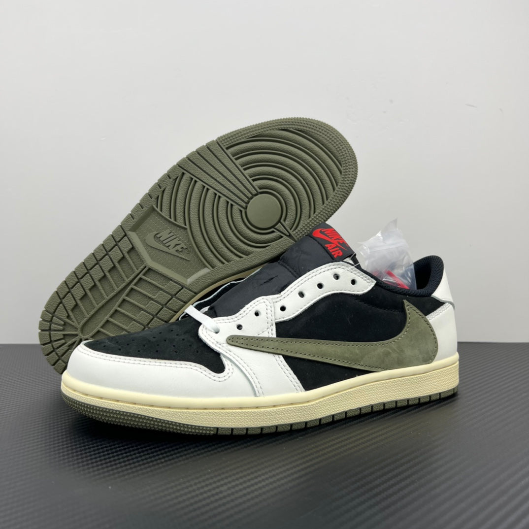 LJR Batch-Air Jordan 1 × Travis Scott “Olives”