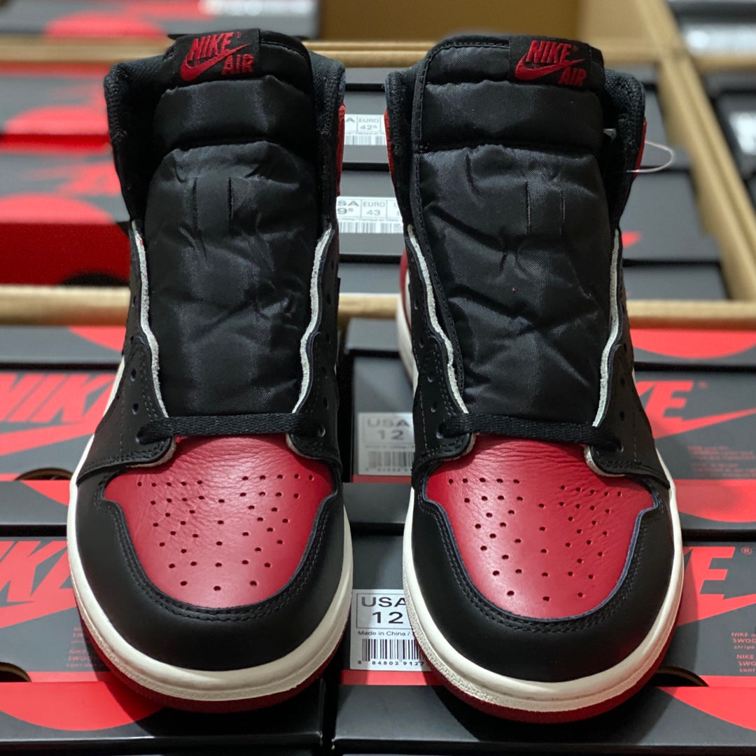 LJR Batch-Air Jordan 1 Retro High OG “Bred Toe”