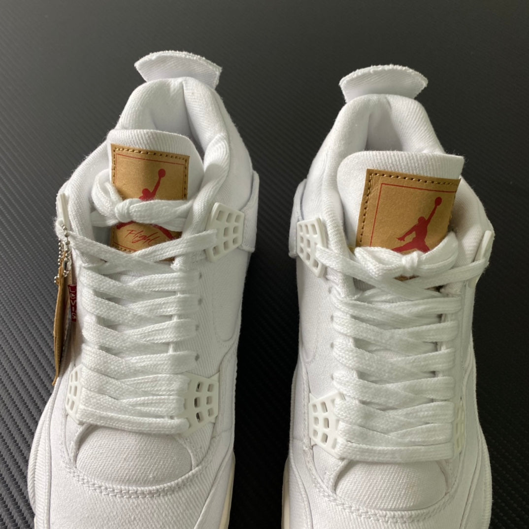PB Batch-Levi's x Jordan Air Jordan 4 Levis White