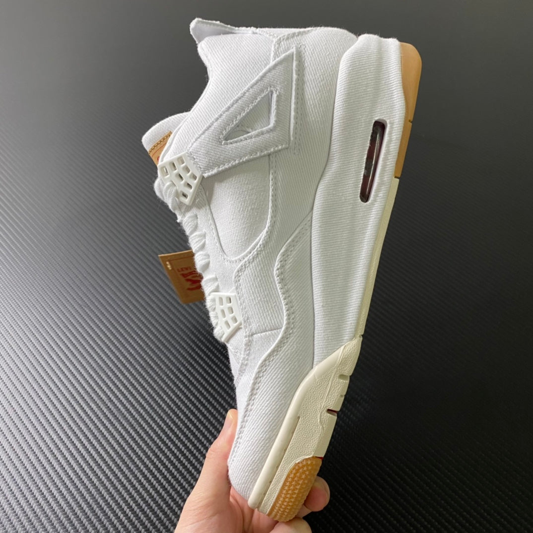 PB Batch-Levi's x Jordan Air Jordan 4 Levis White