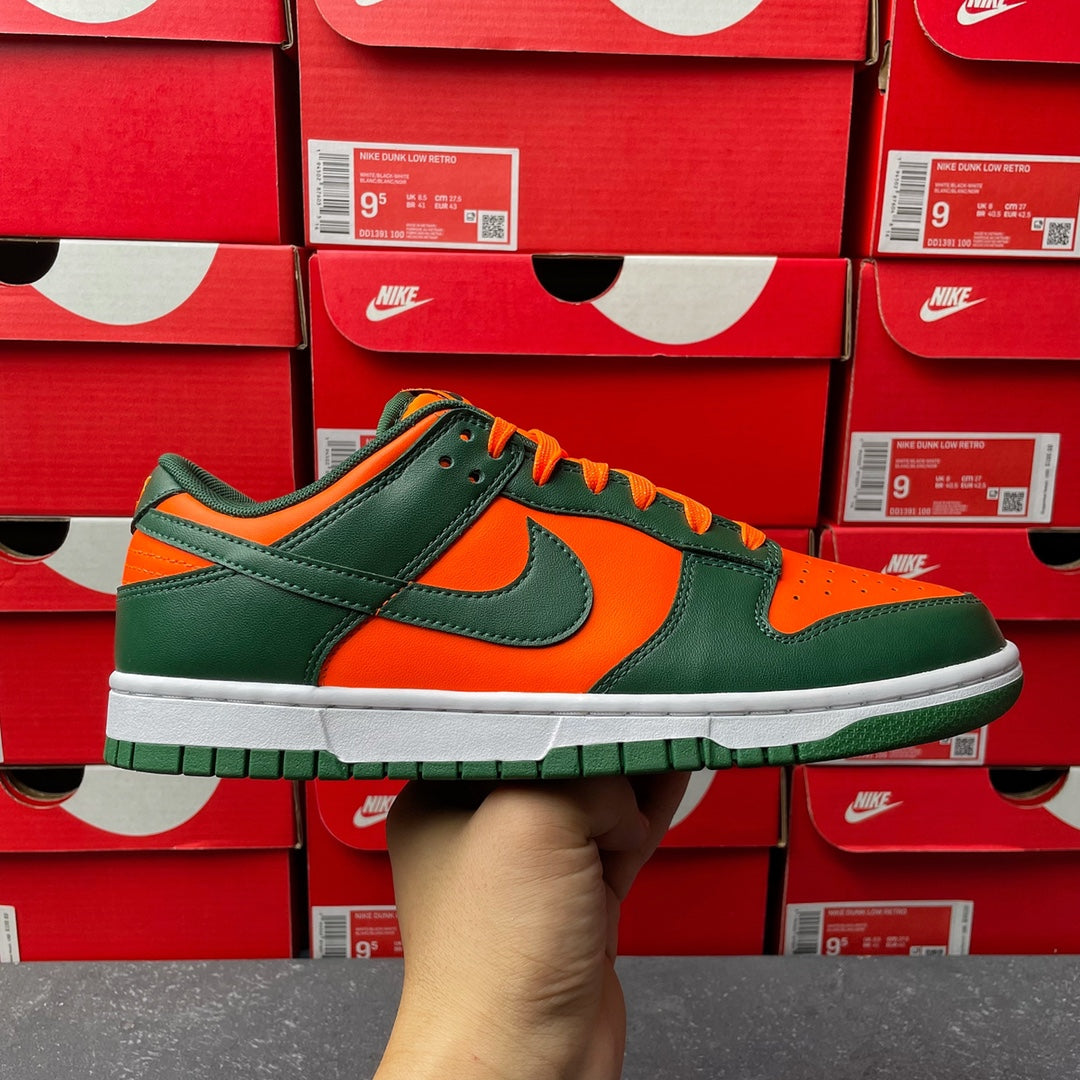 G Batch-Nike Dunk Low “Miamihurricanes”