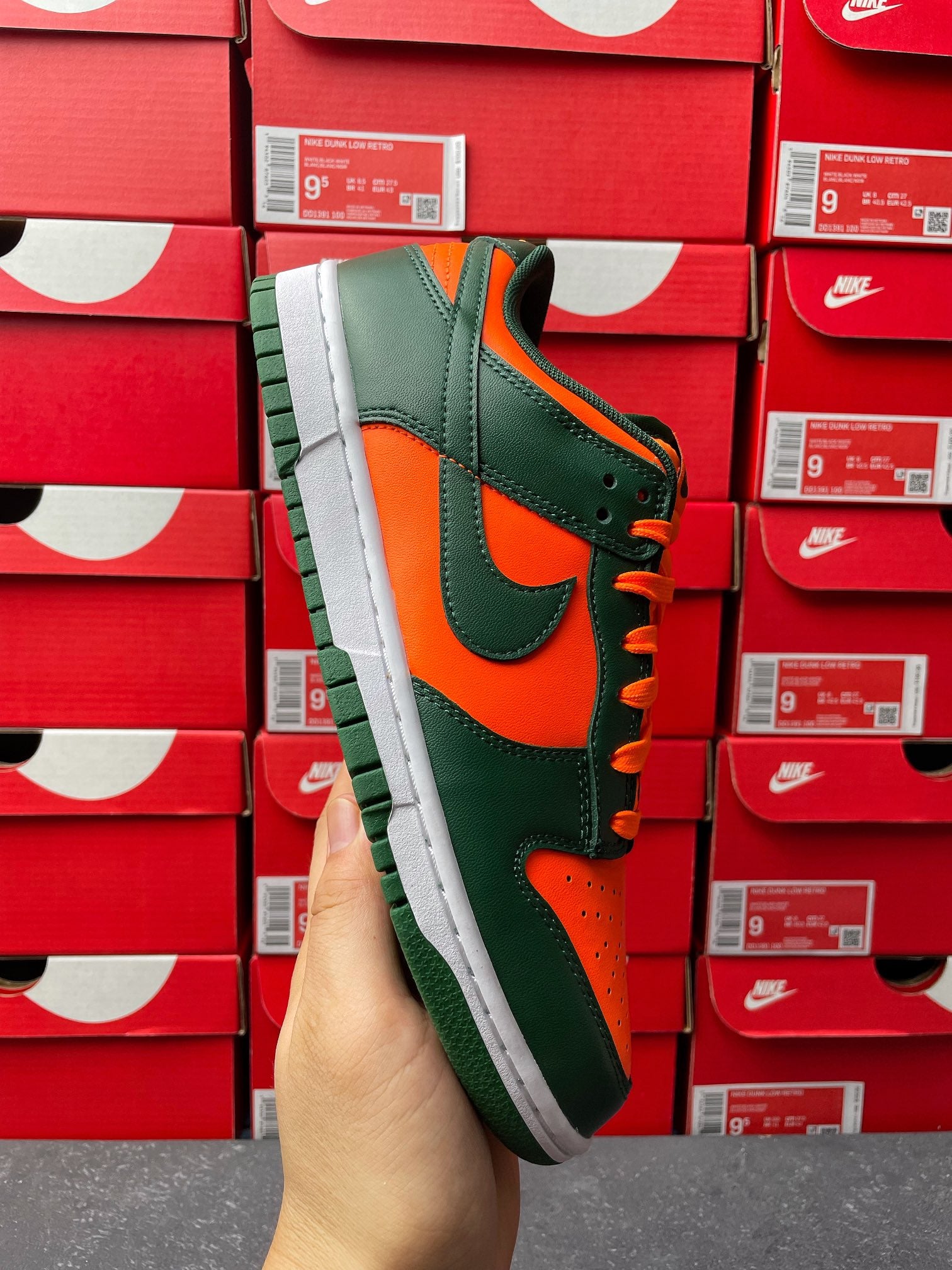 G Batch-Nike Dunk Low “Miamihurricanes”