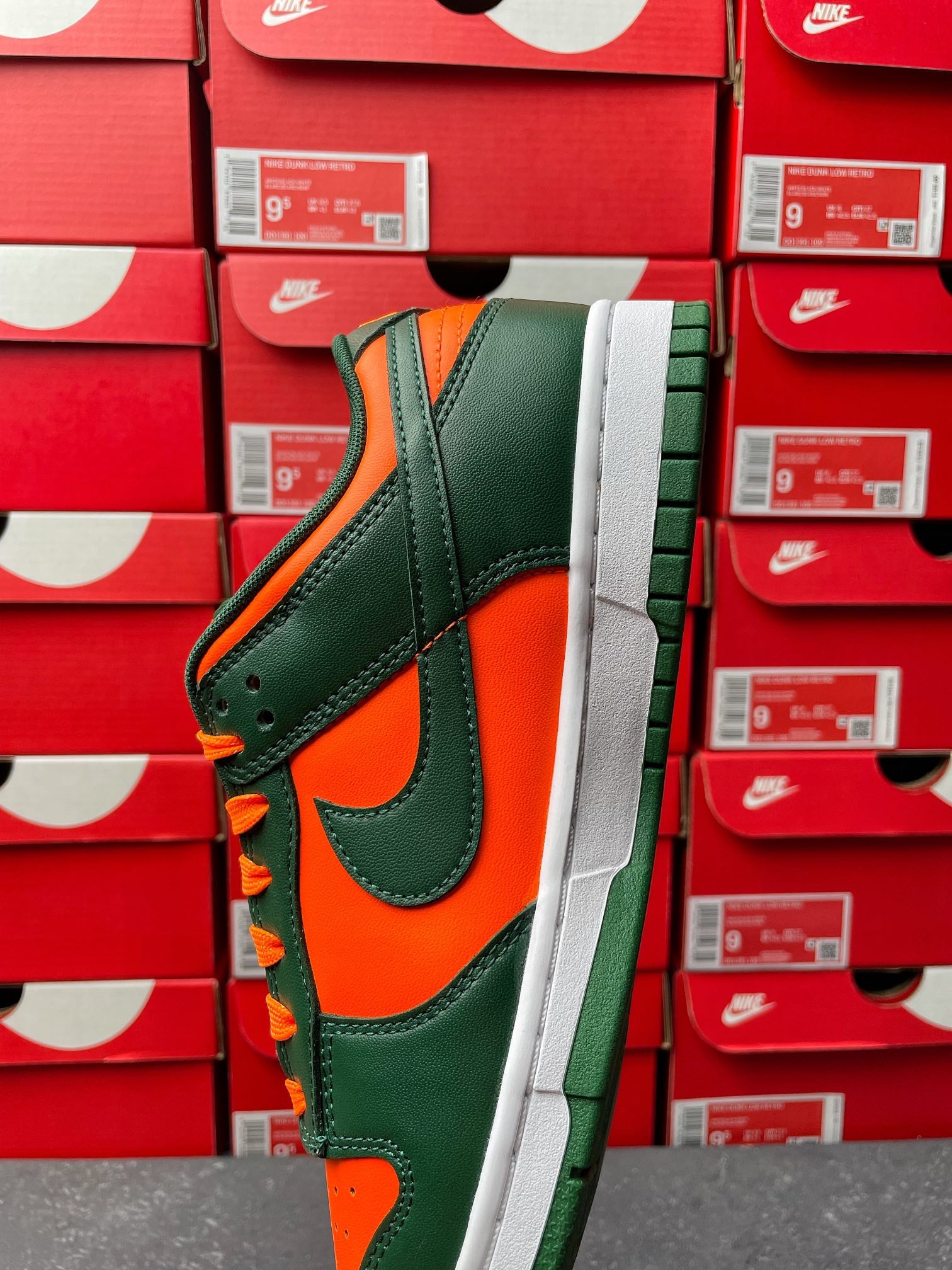 G Batch-Nike Dunk Low “Miamihurricanes”