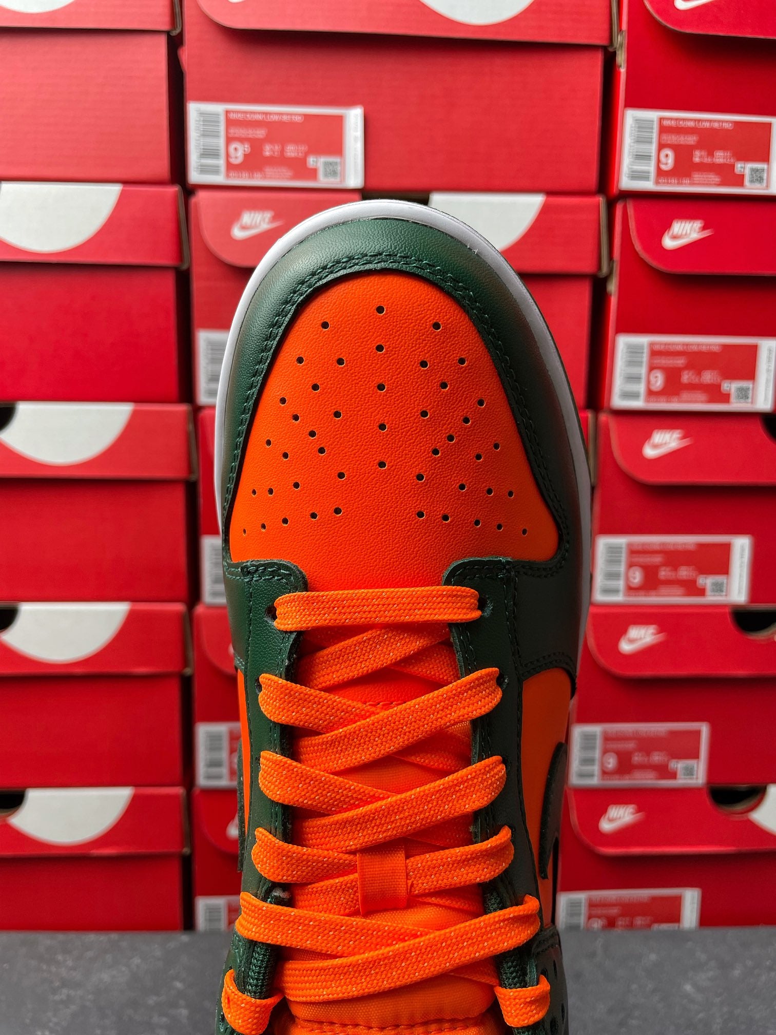 G Batch-Nike Dunk Low “Miamihurricanes”