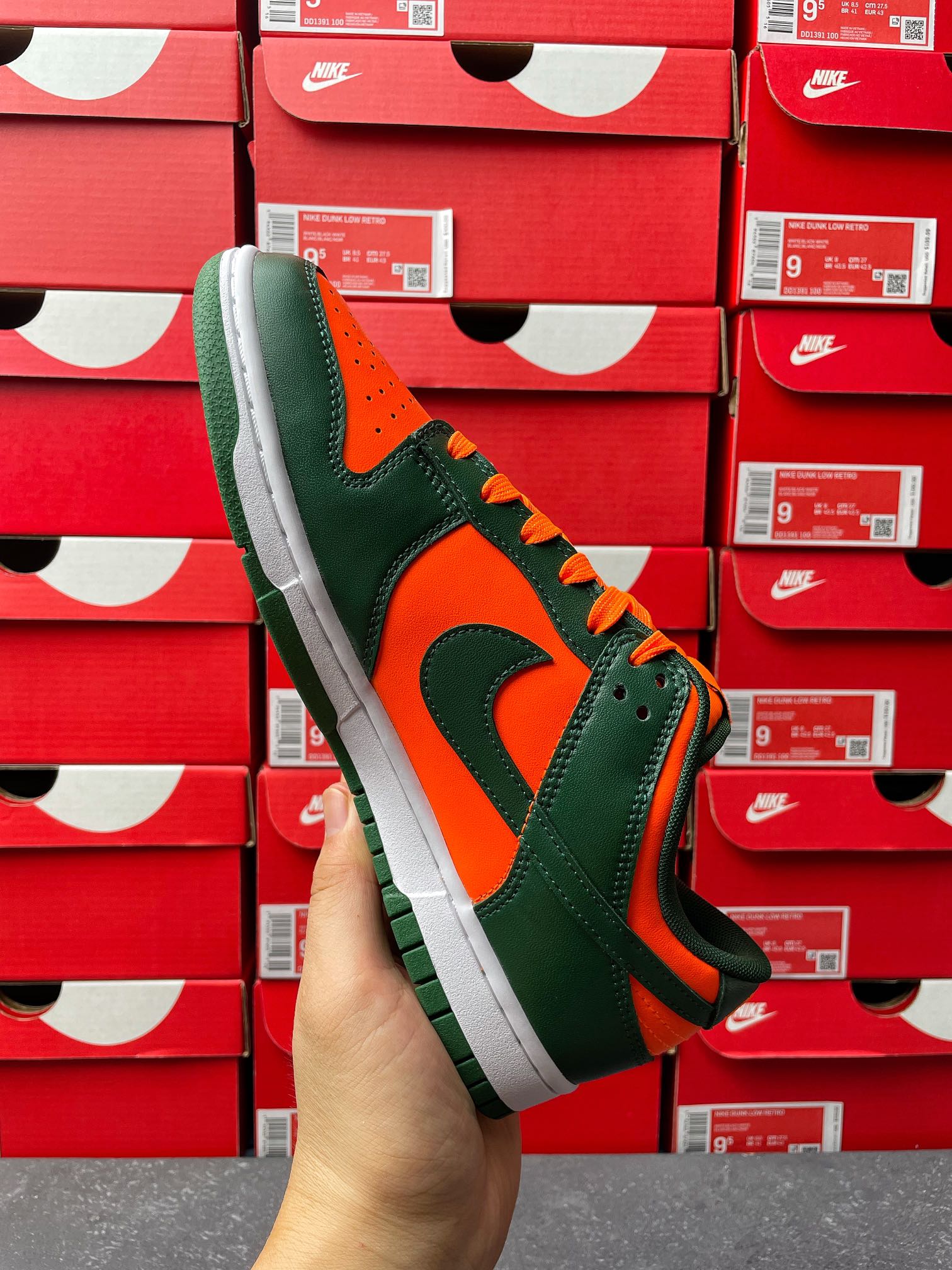 G Batch-Nike Dunk Low “Miamihurricanes”