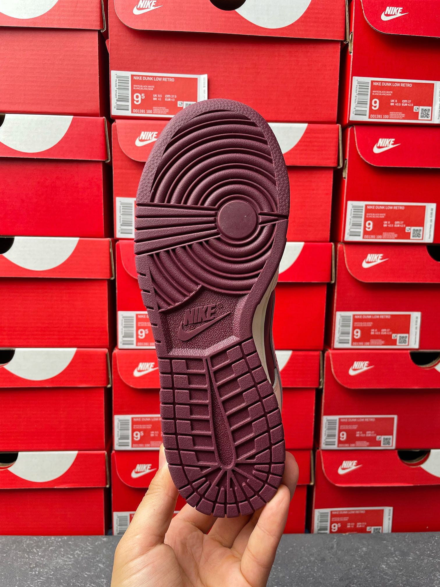 G Batch-Nike Dunk Low “Night Maroon and Medium Soft Pink”