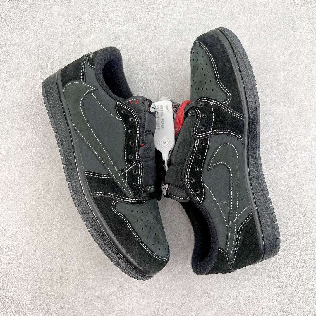 KZ Batch-Air Jordan 1 × Travis Scott “Black/Phantom”