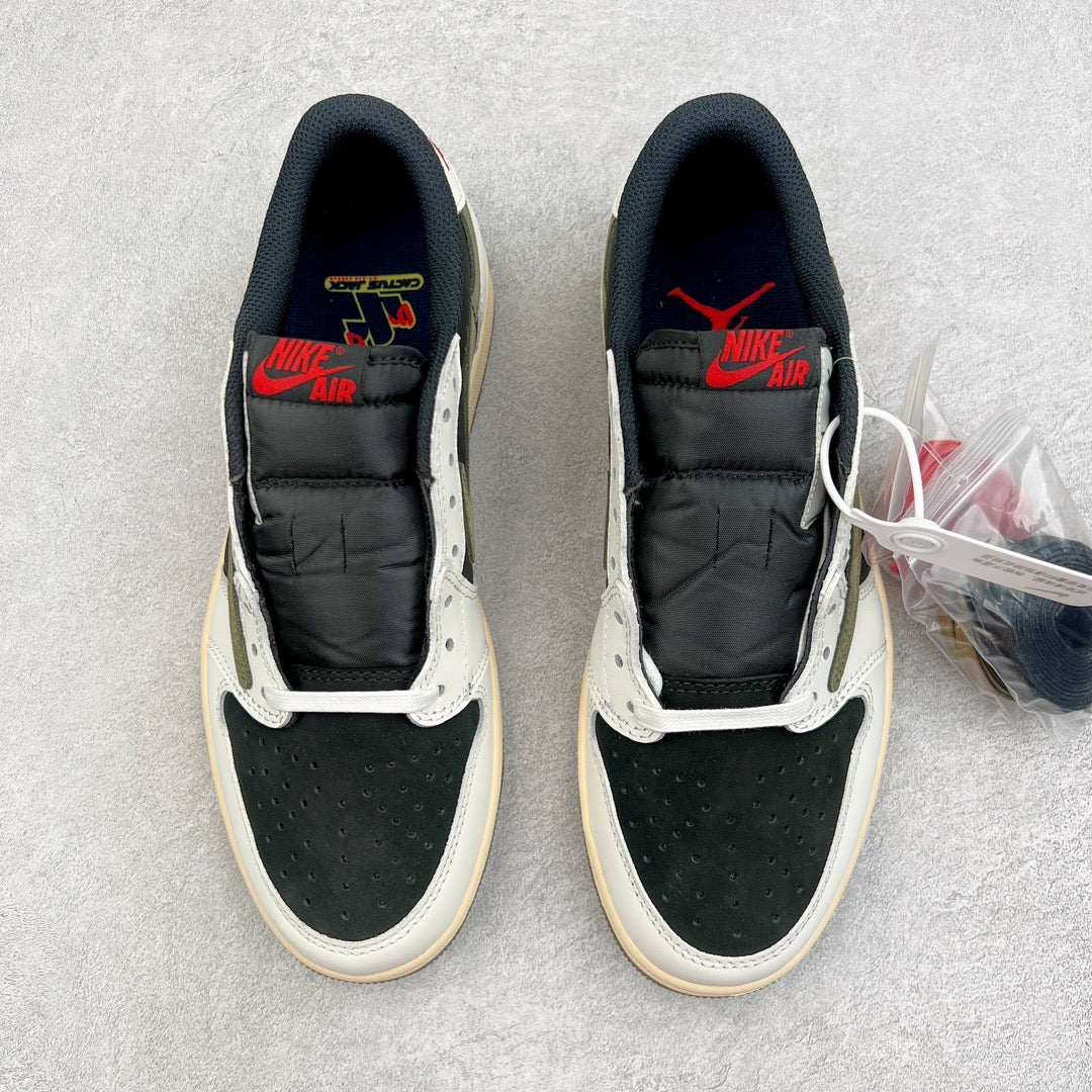 KZ Batch-Air Jordan 1 × Travis Scott “ Olives”