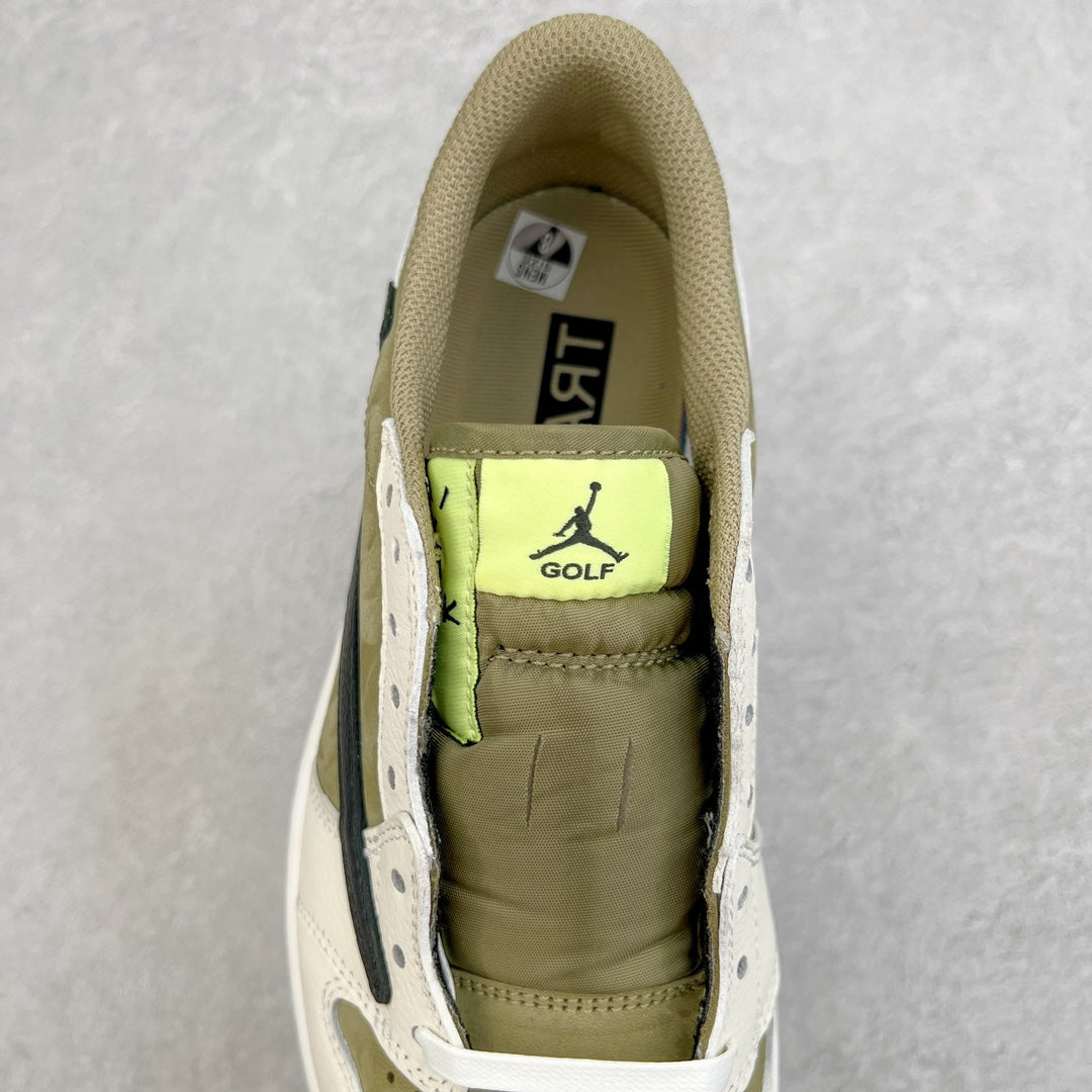KZ Batch-Air Jordan 1 × Travis Scott “Golf Olives”