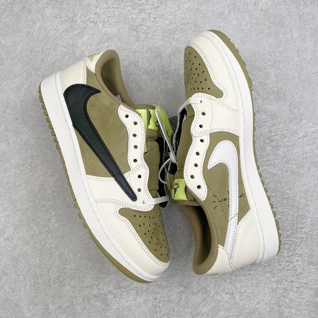 KZ Batch-Air Jordan 1 × Travis Scott “Golf Olives”