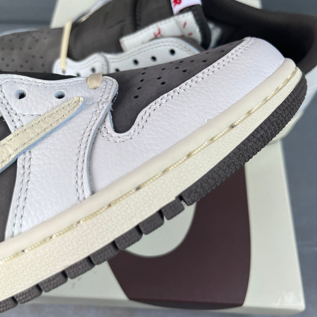 PK4.0 Batch-Air Jordan 1 × Travis Scott “Reverse Mocha”
