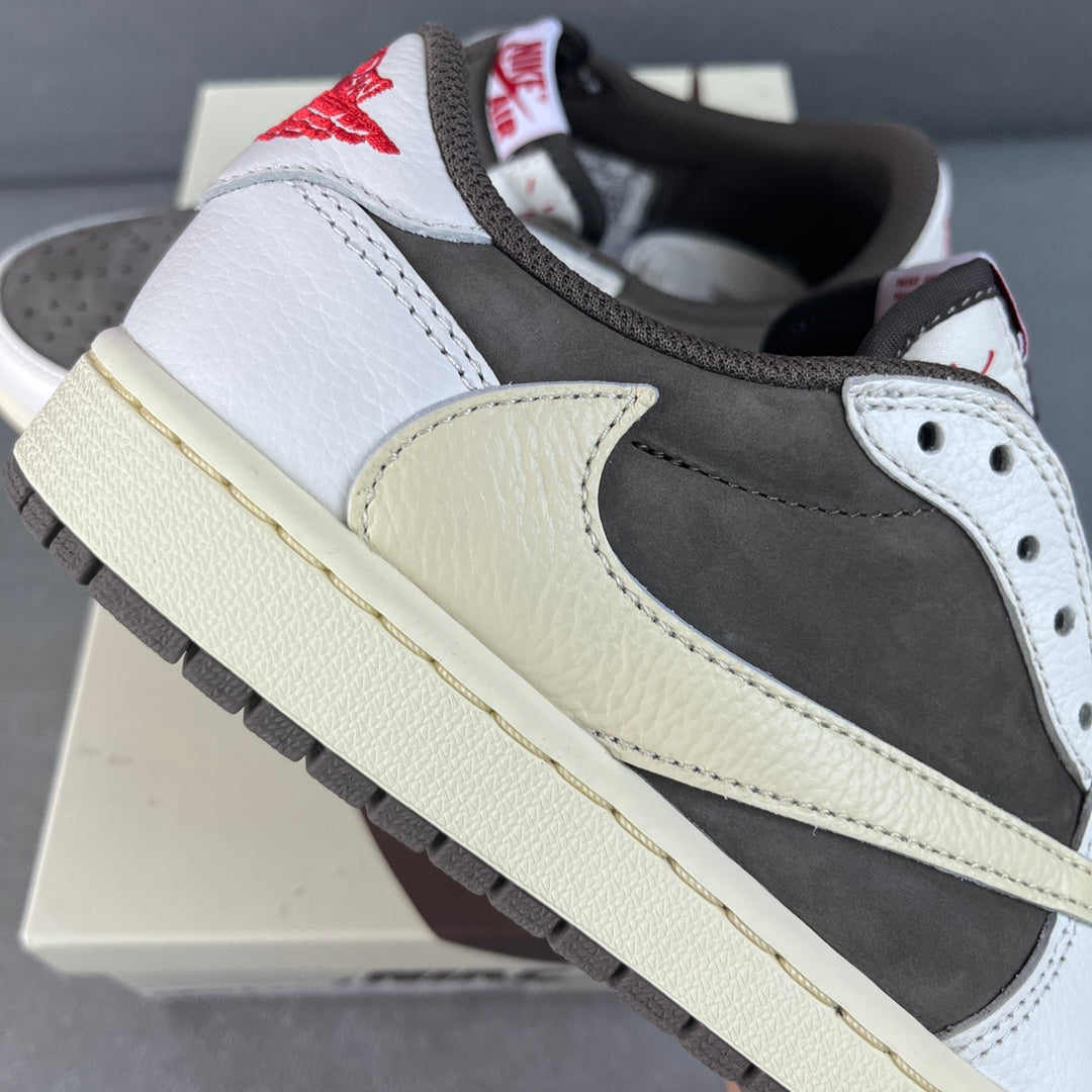 PK4.0 Batch-Air Jordan 1 × Travis Scott “Reverse Mocha”