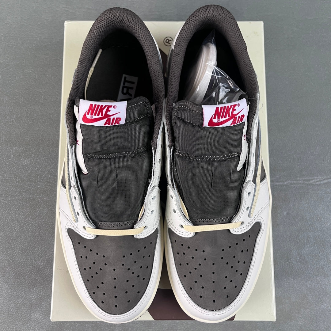 PK4.0 Batch-Air Jordan 1 × Travis Scott “Reverse Mocha”