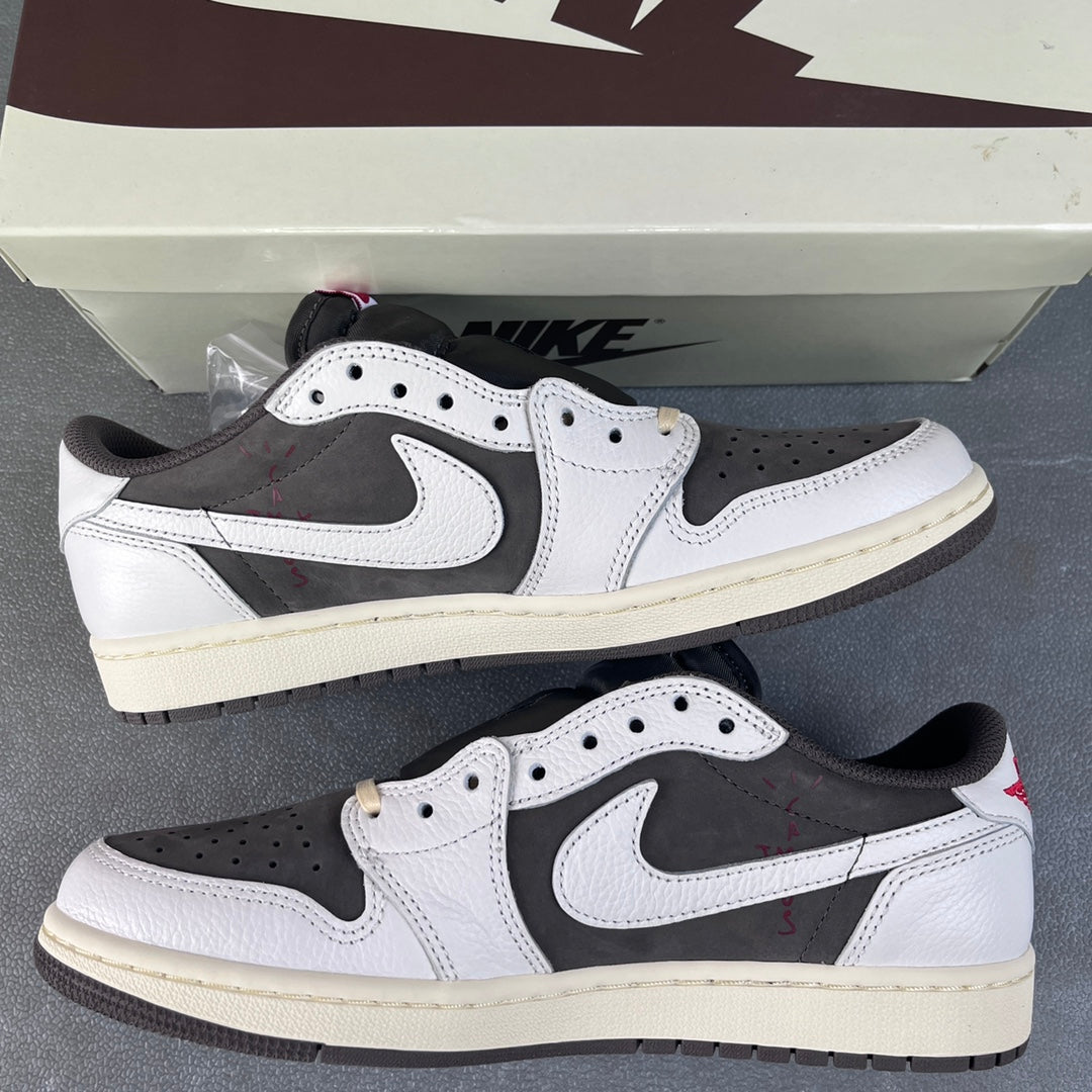 PK4.0 Batch-Air Jordan 1 × Travis Scott “Reverse Mocha”