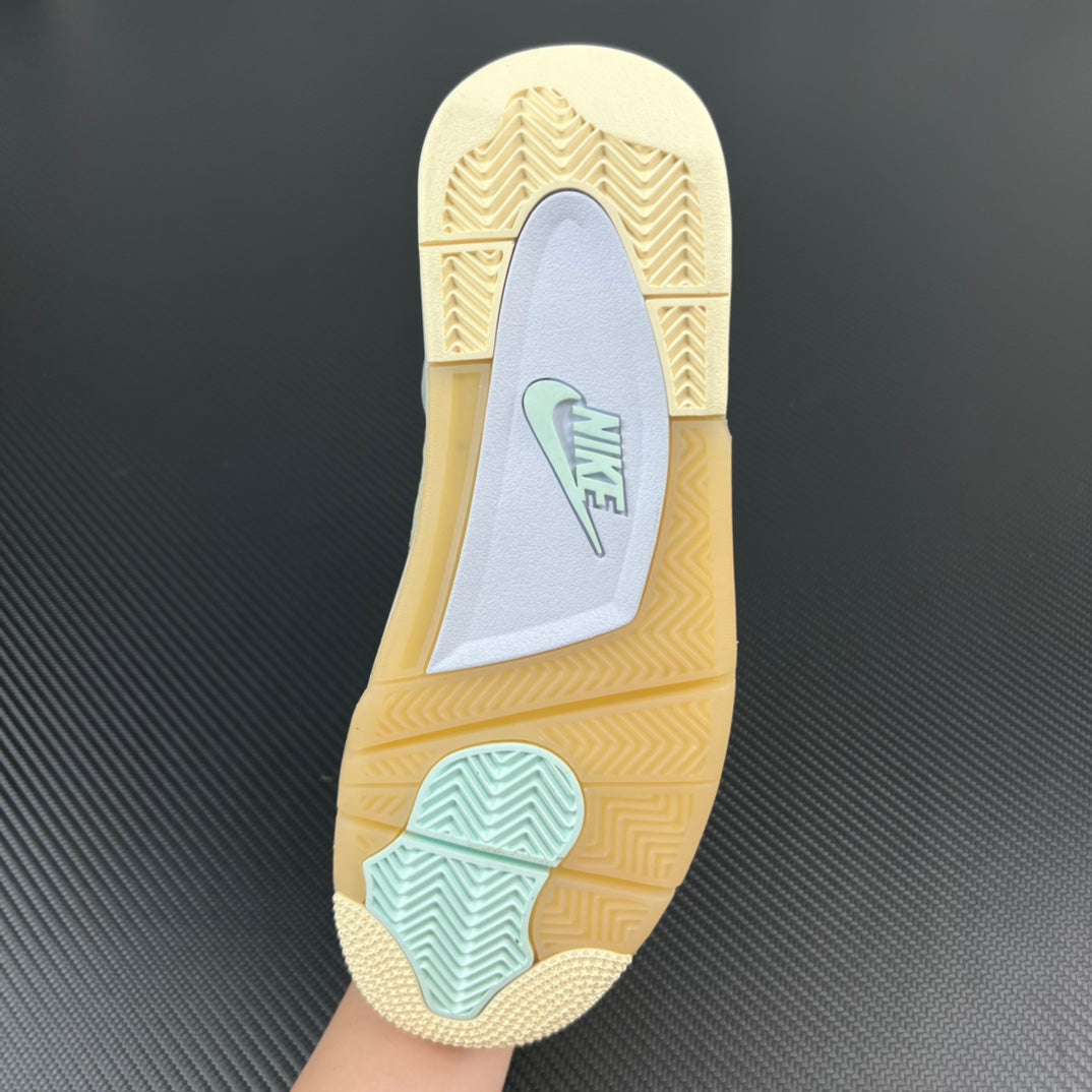 PB Batch-Off White × Air Jordan 4 “Sail”