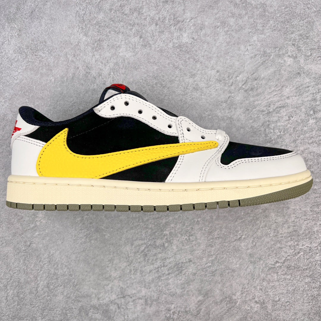 KZ Batch-Air Jordan 1 × Travis Scott “White Yellow”