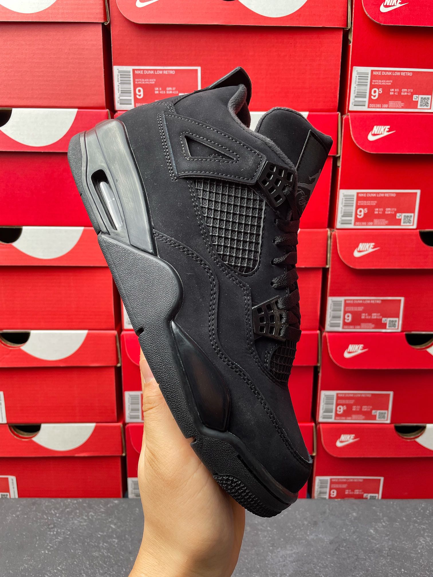 PK Batch-Air Jordan 4 “Black Cat”