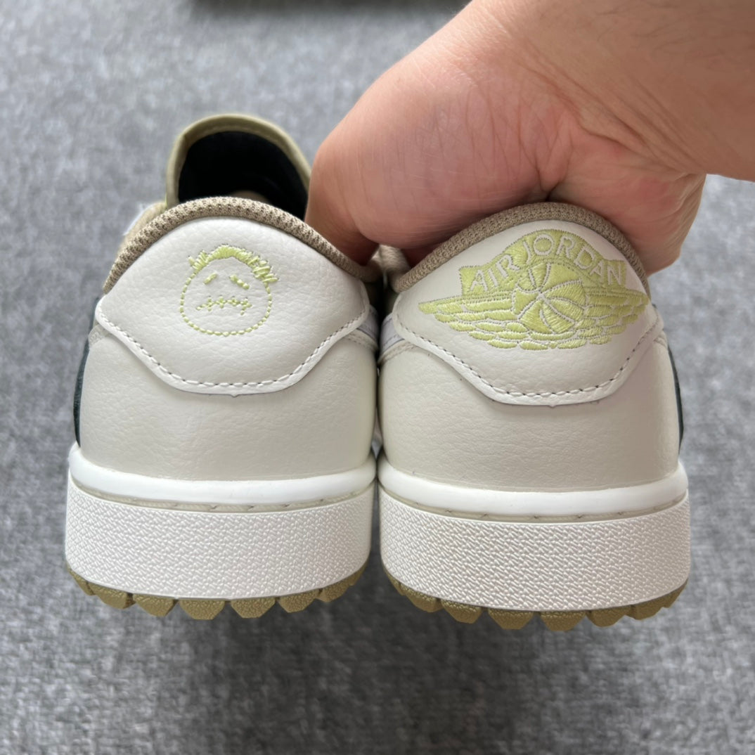 PK Batch-Air Jordan 1 × Travis Scott “Golf Olives”