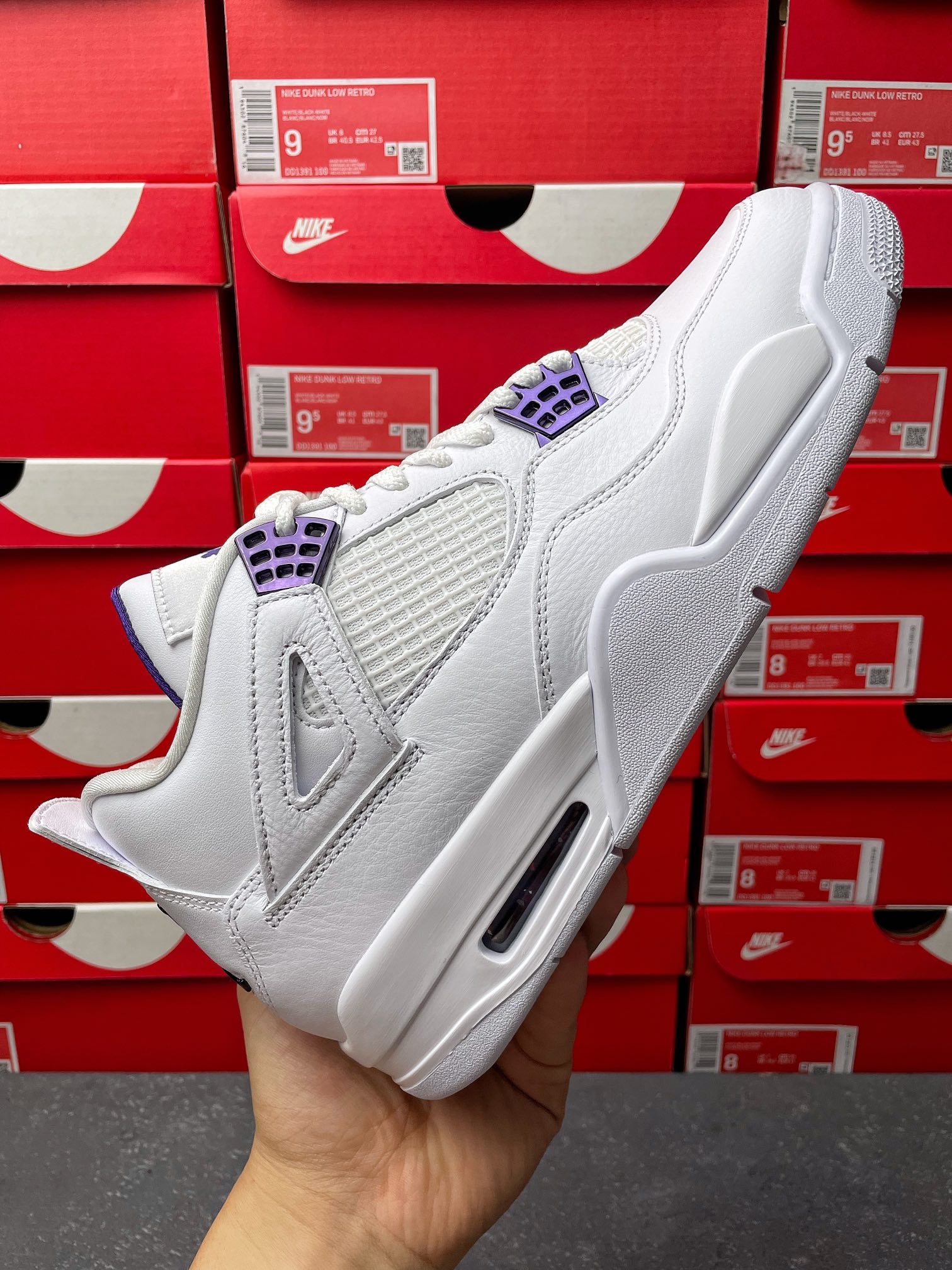 GX Batch-Air Jordan 4 “Purple metallic”