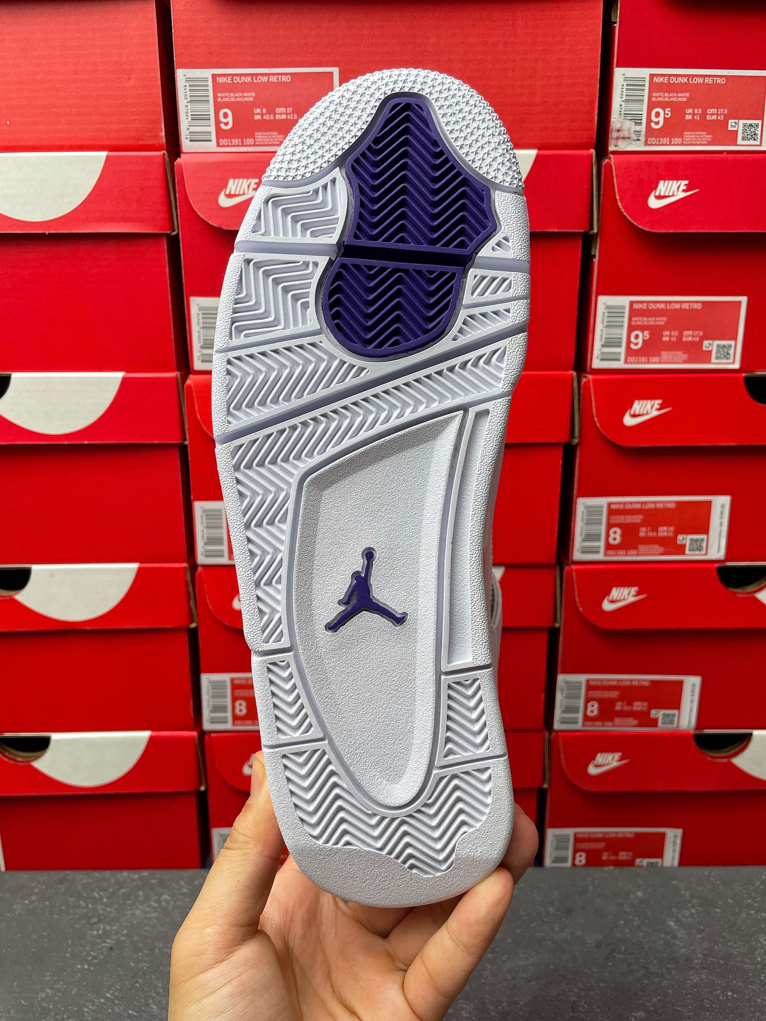 GX Batch-Air Jordan 4 “Purple metallic”