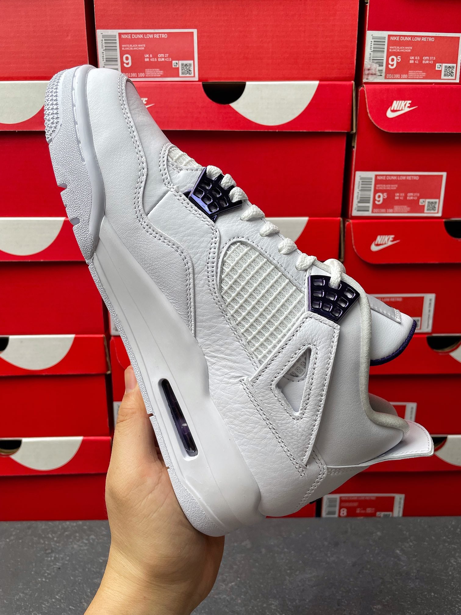 GX Batch-Air Jordan 4 “Purple metallic”