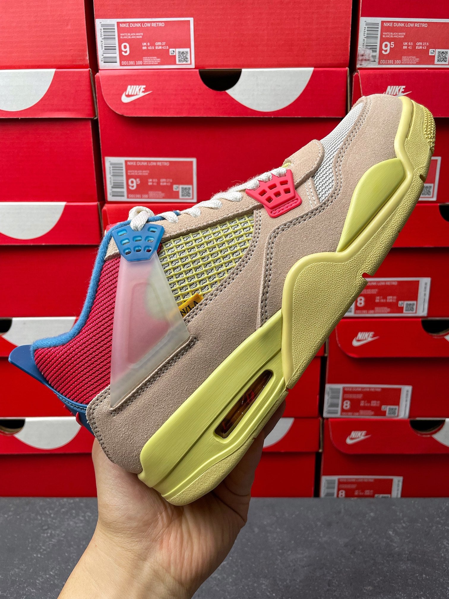 GX Batch-Union LA × Air Jordan 4 “Guava ice”