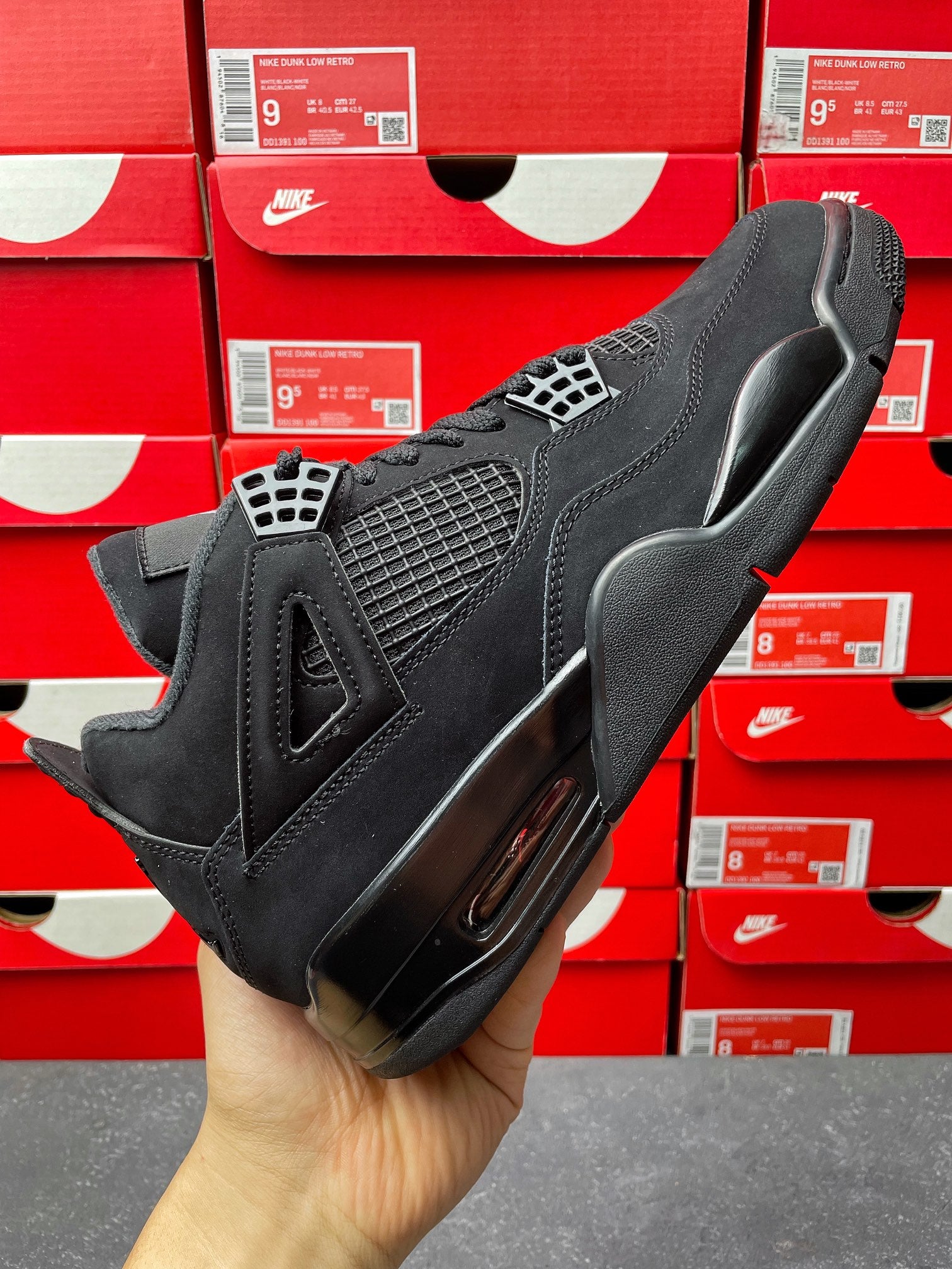 GX Batch-Air Jordan 4 “Black Cat”