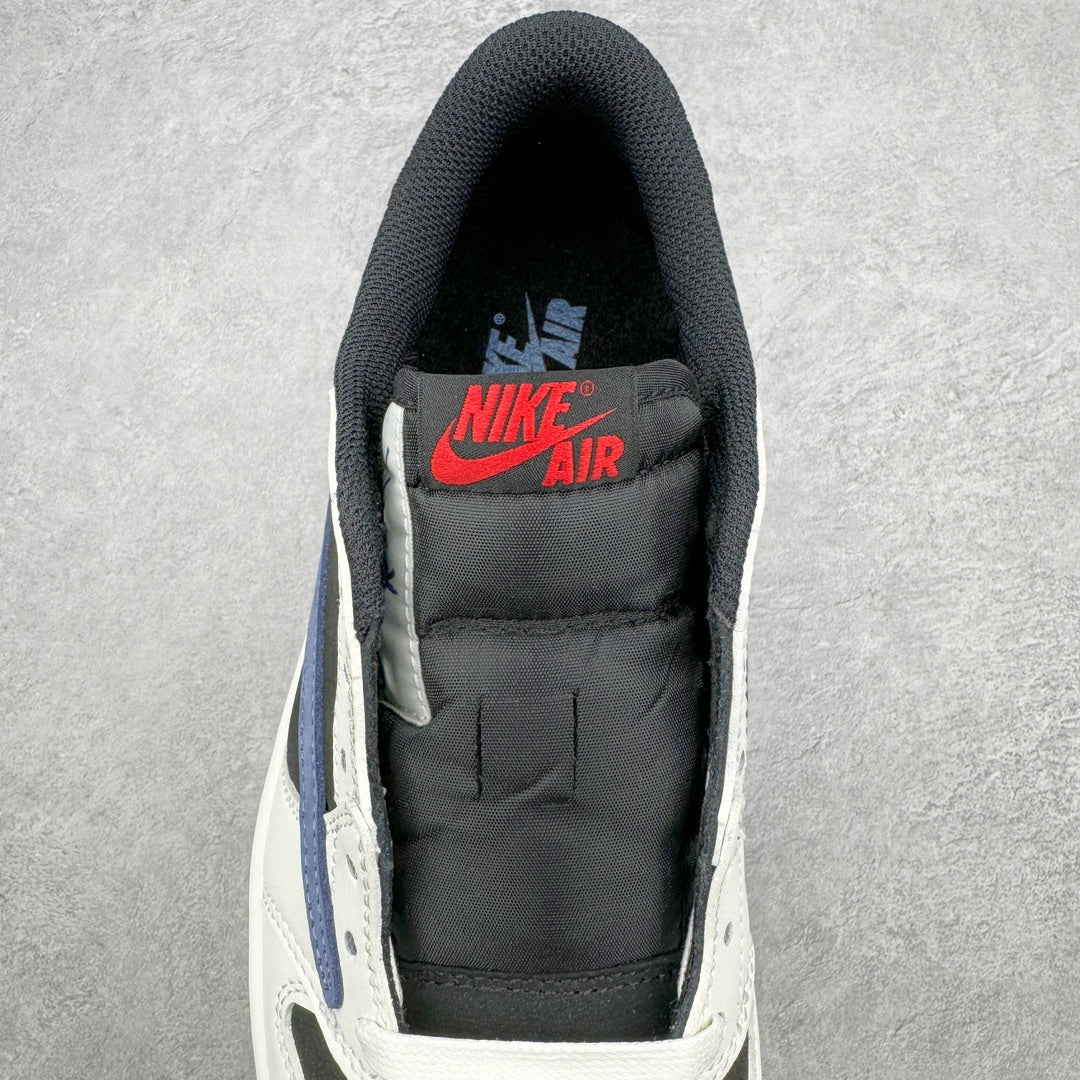 KZ Batch-Air Jordan 1 × Travis Scott “White Blue”