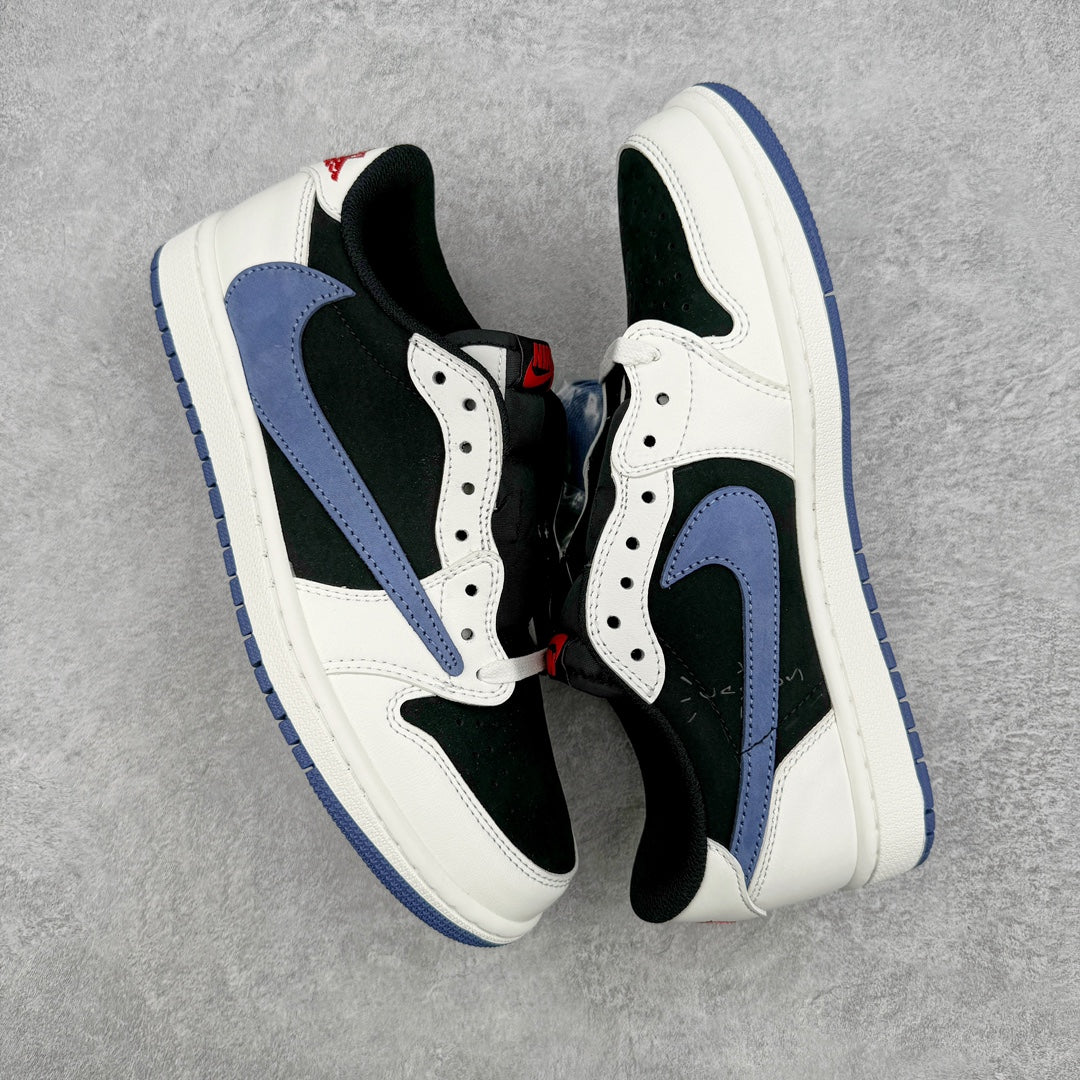 KZ Batch-Air Jordan 1 × Travis Scott “White Blue”