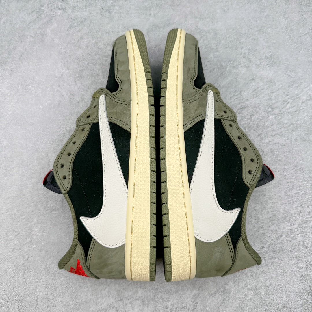 KZ Batch-Air Jordan 1 × Travis Scott “Green suede”