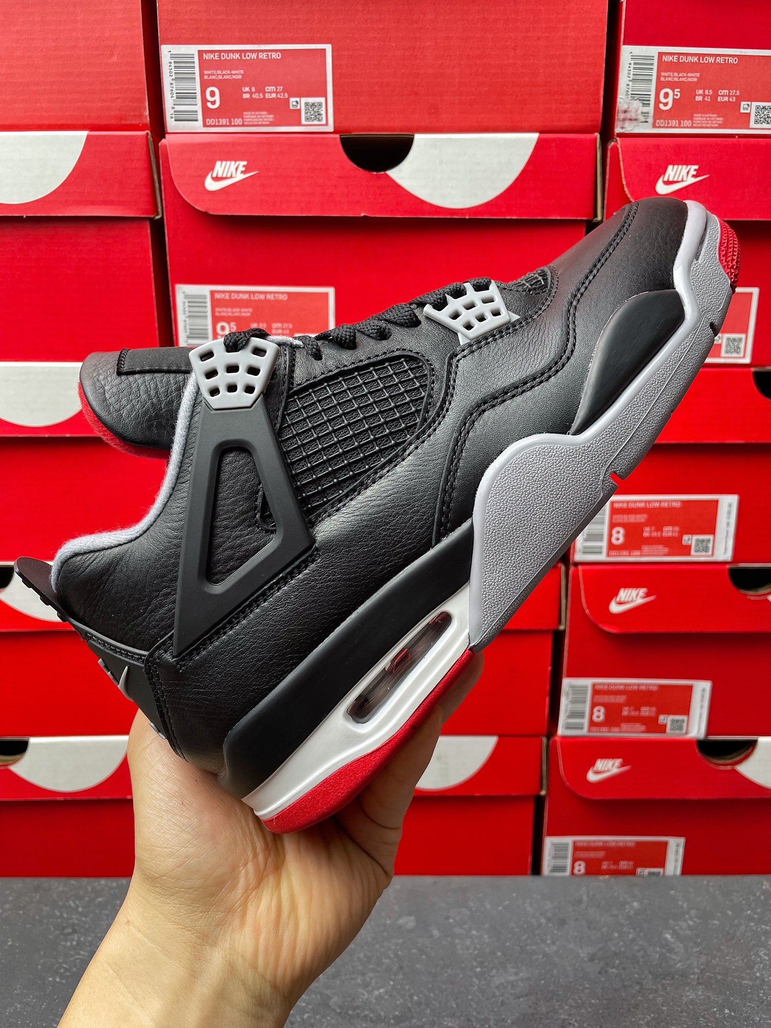PK Batch-Air Jordan 4 “Bred Reimagined”
