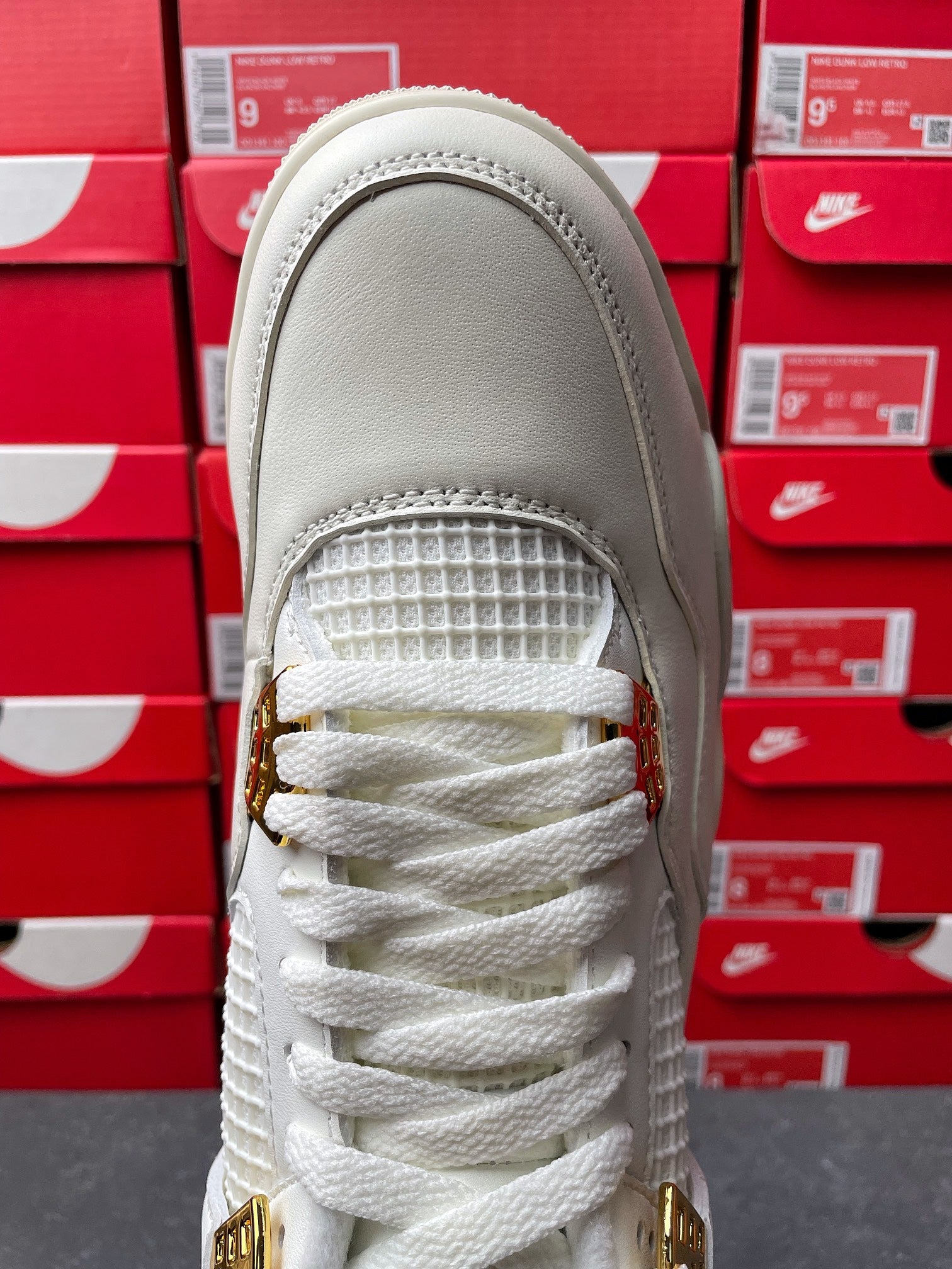 PK Batch-Air Jordan 4 “Metallic Gold”