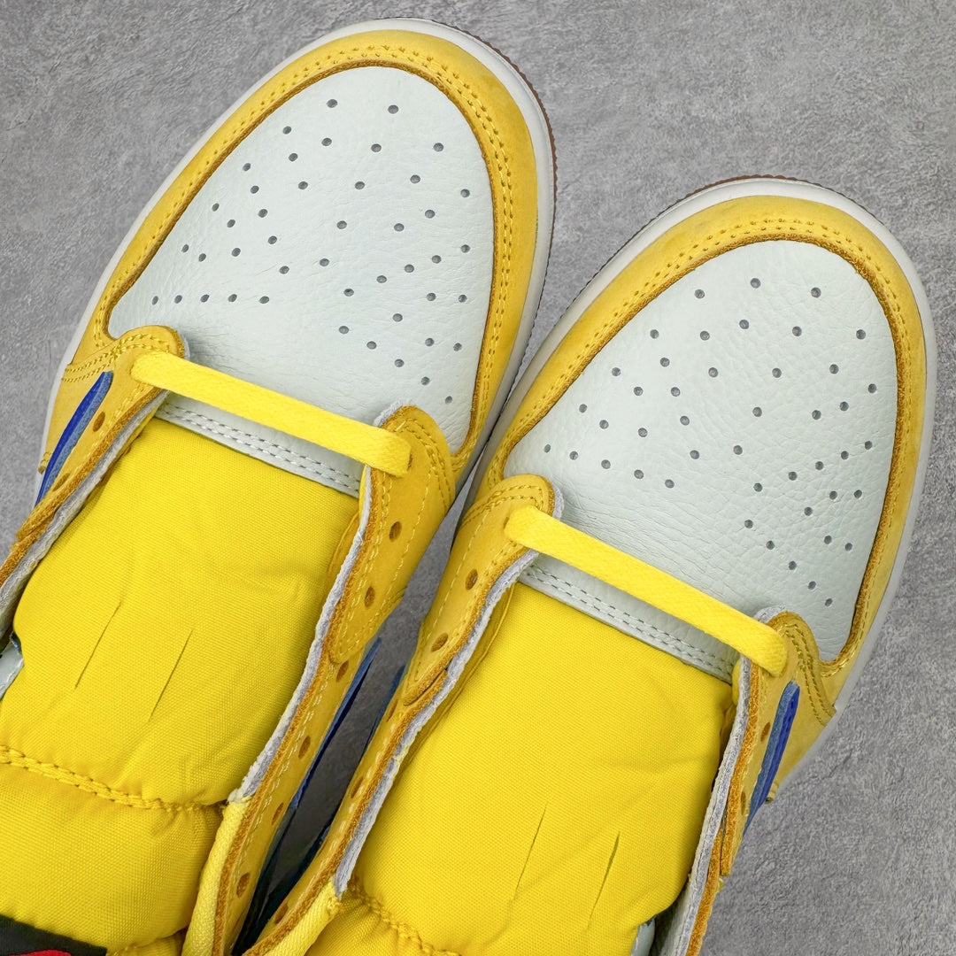 KZ Batch-Air Jordan 1 × Travis Scott “Canary”