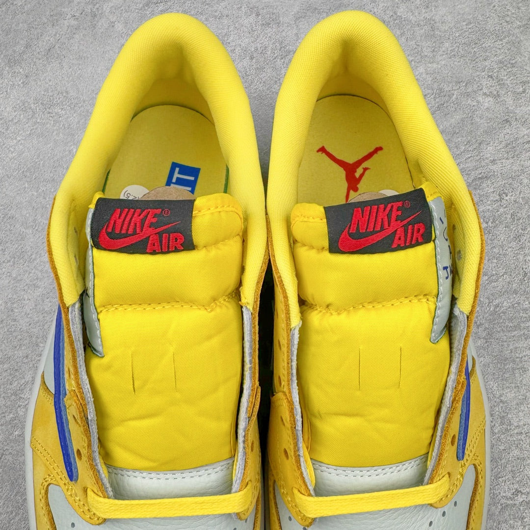 KZ Batch-Air Jordan 1 × Travis Scott “Canary”