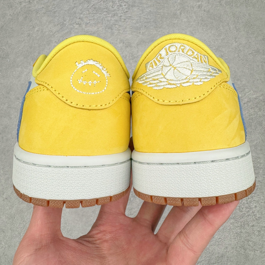 KZ Batch-Air Jordan 1 × Travis Scott “Canary”