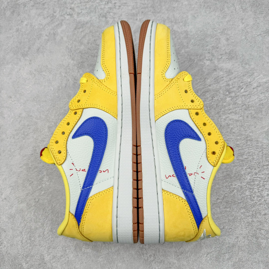 KZ Batch-Air Jordan 1 × Travis Scott “Canary”