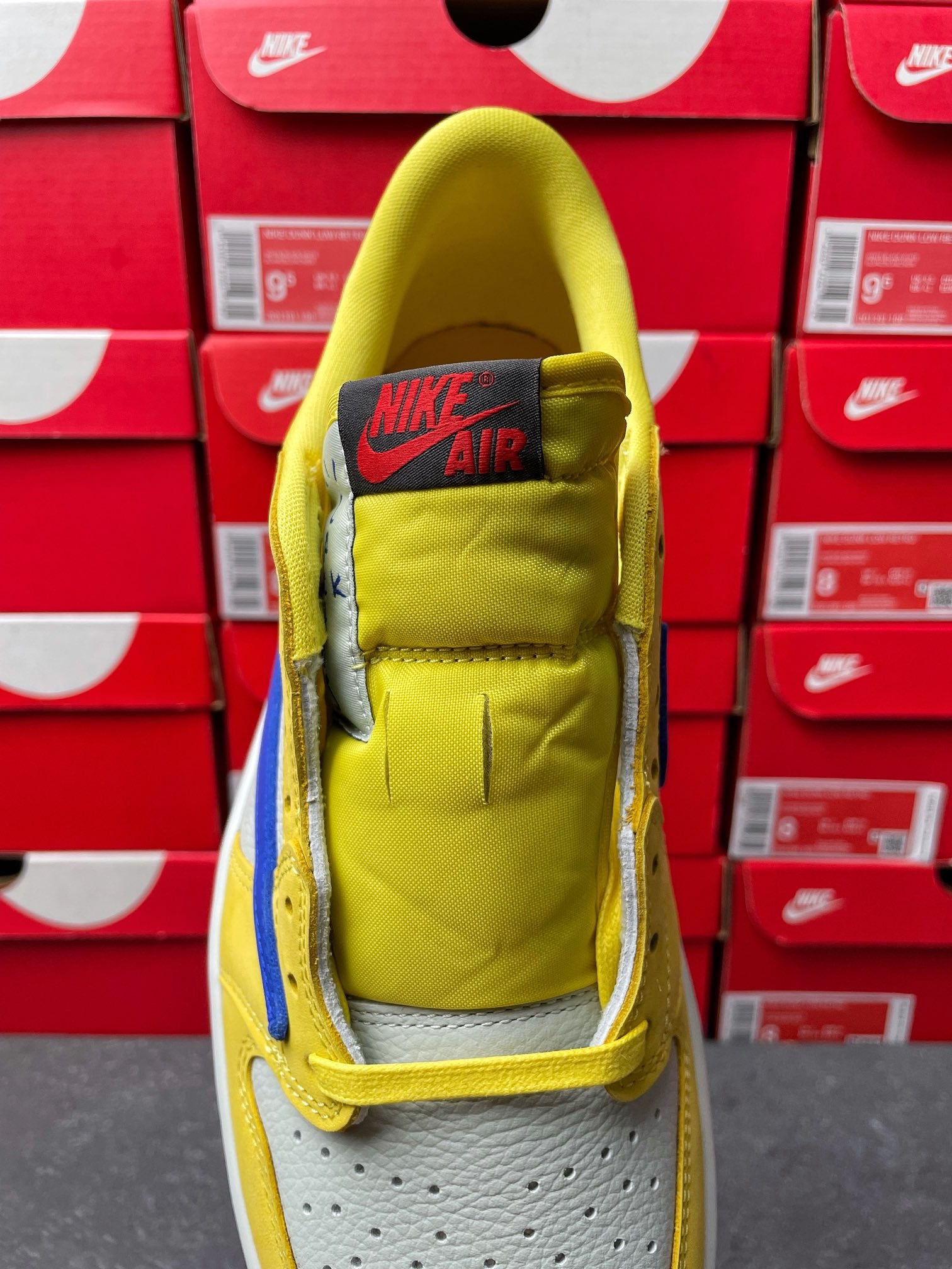 PK Batch-Air Jordan 1 × Travis Scott “Canary”