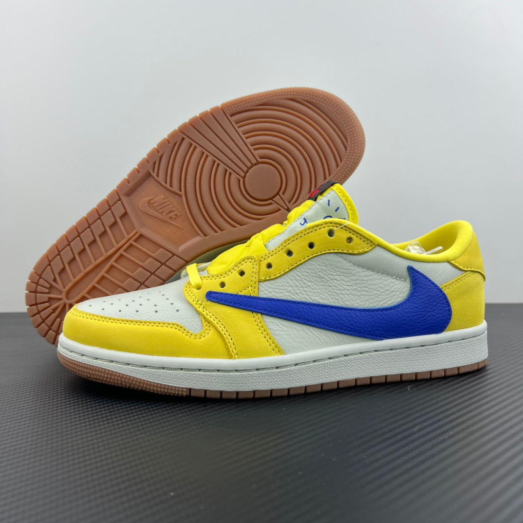 FK Batch-Air Jordan 1 × Travis Scott “Canary”